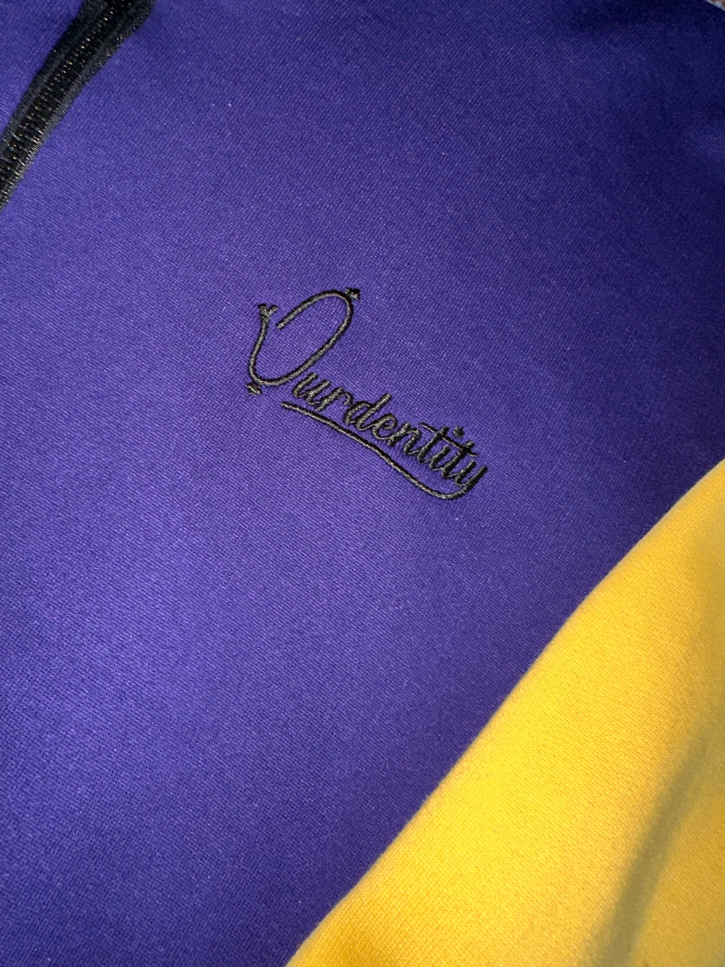 Tailored Colour Block Hoodie