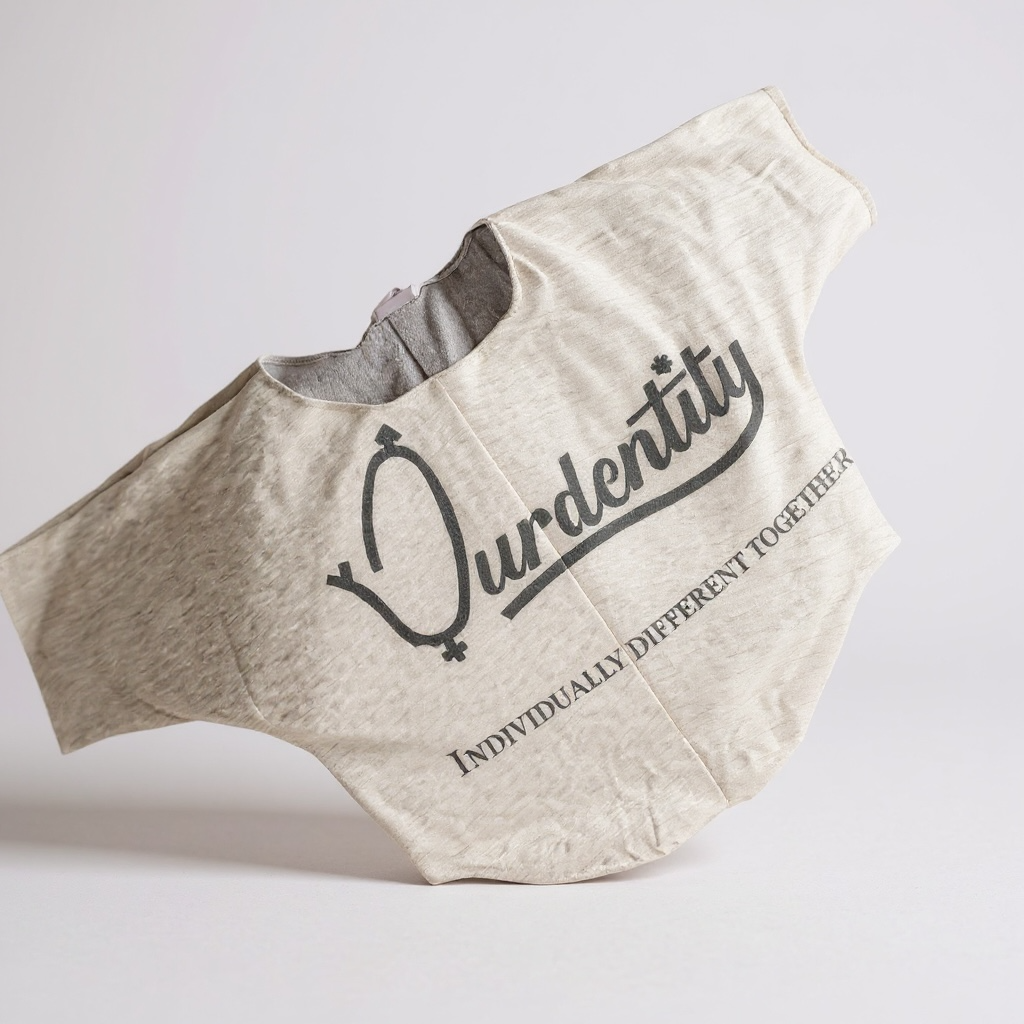 Silver Grey Pump Cover Gym Top