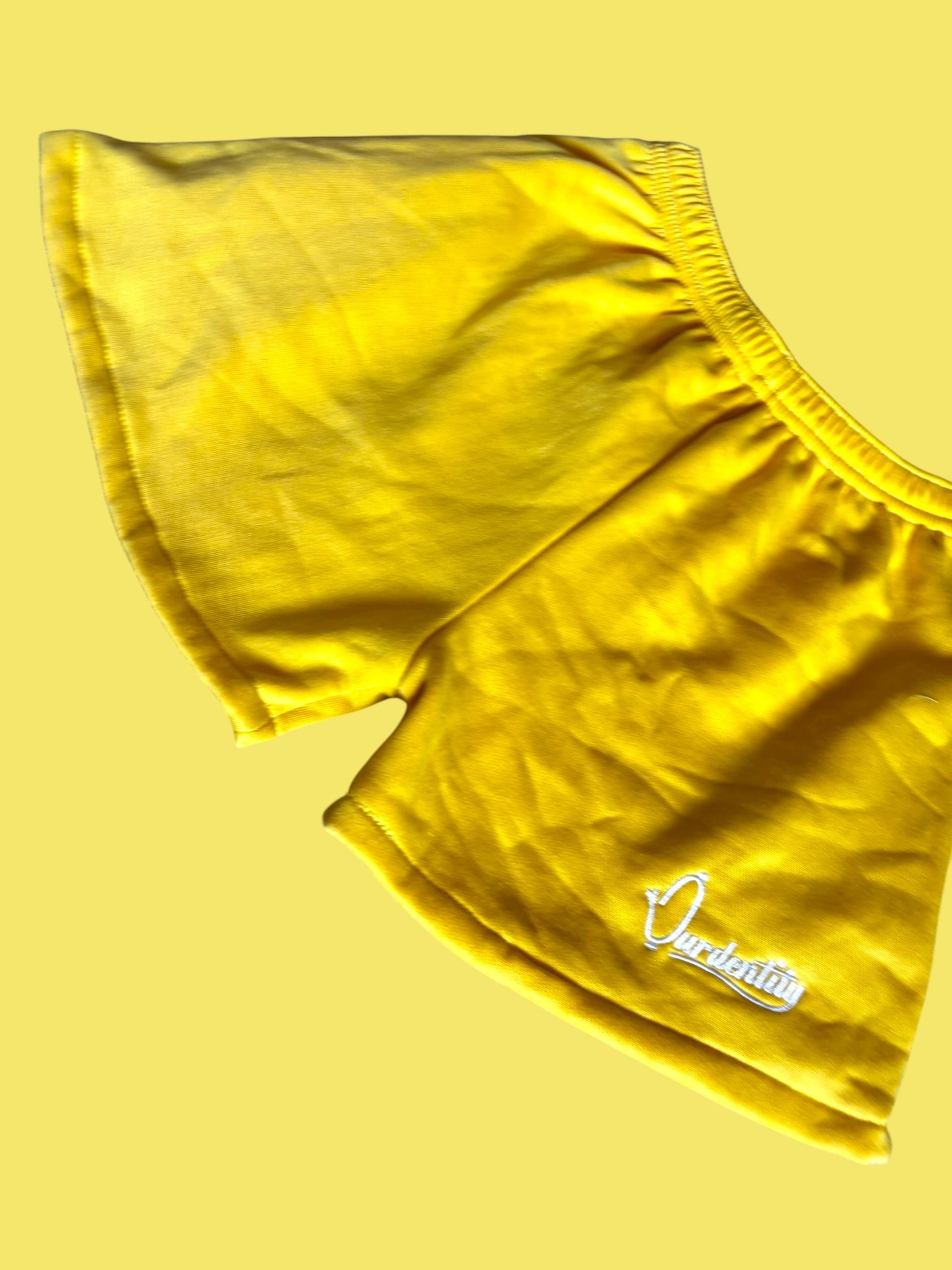 Yellow Lounge Shorts