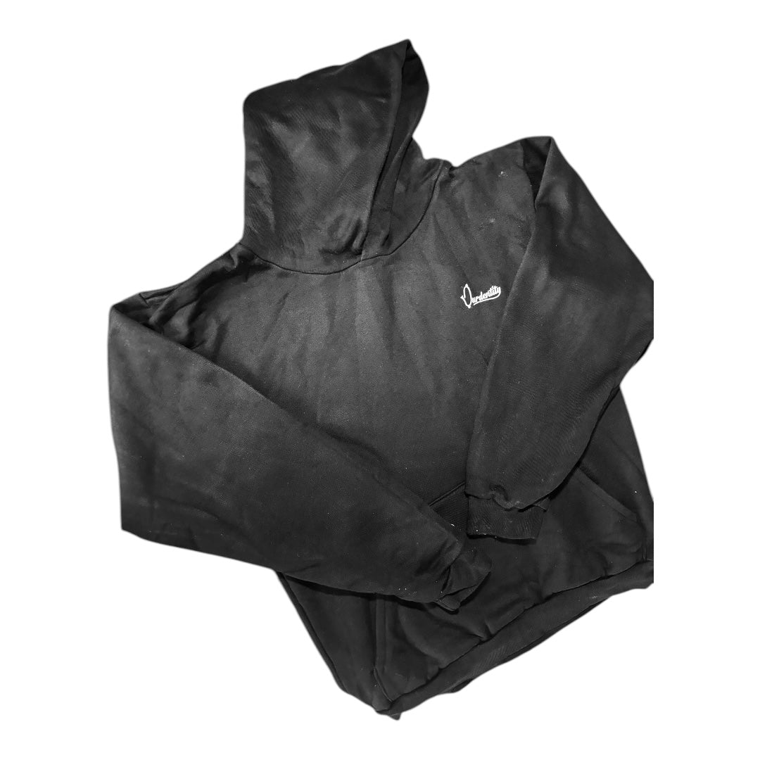 Black Overhead Hoodie