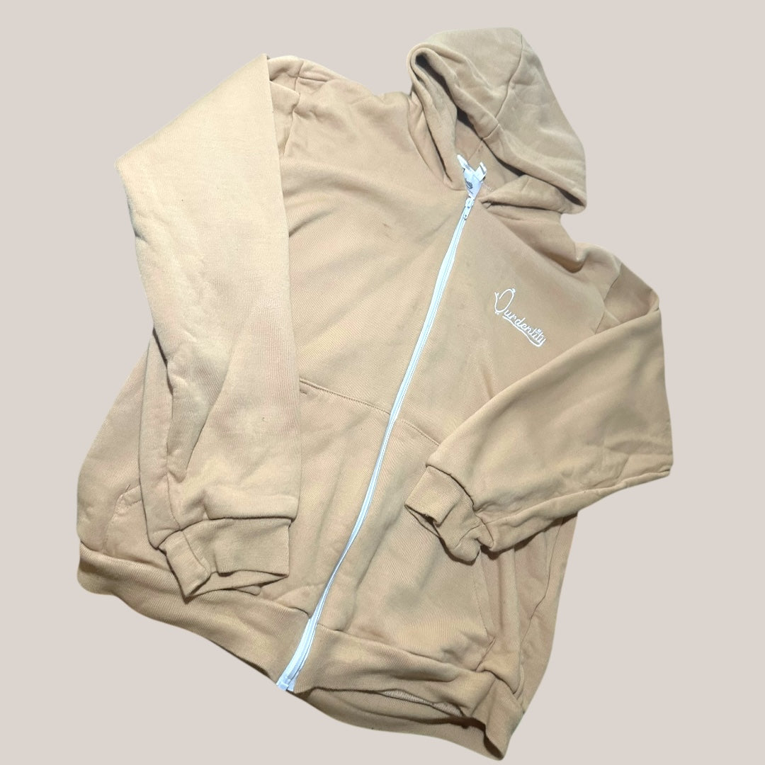 Caramel Full Zip Hoodie