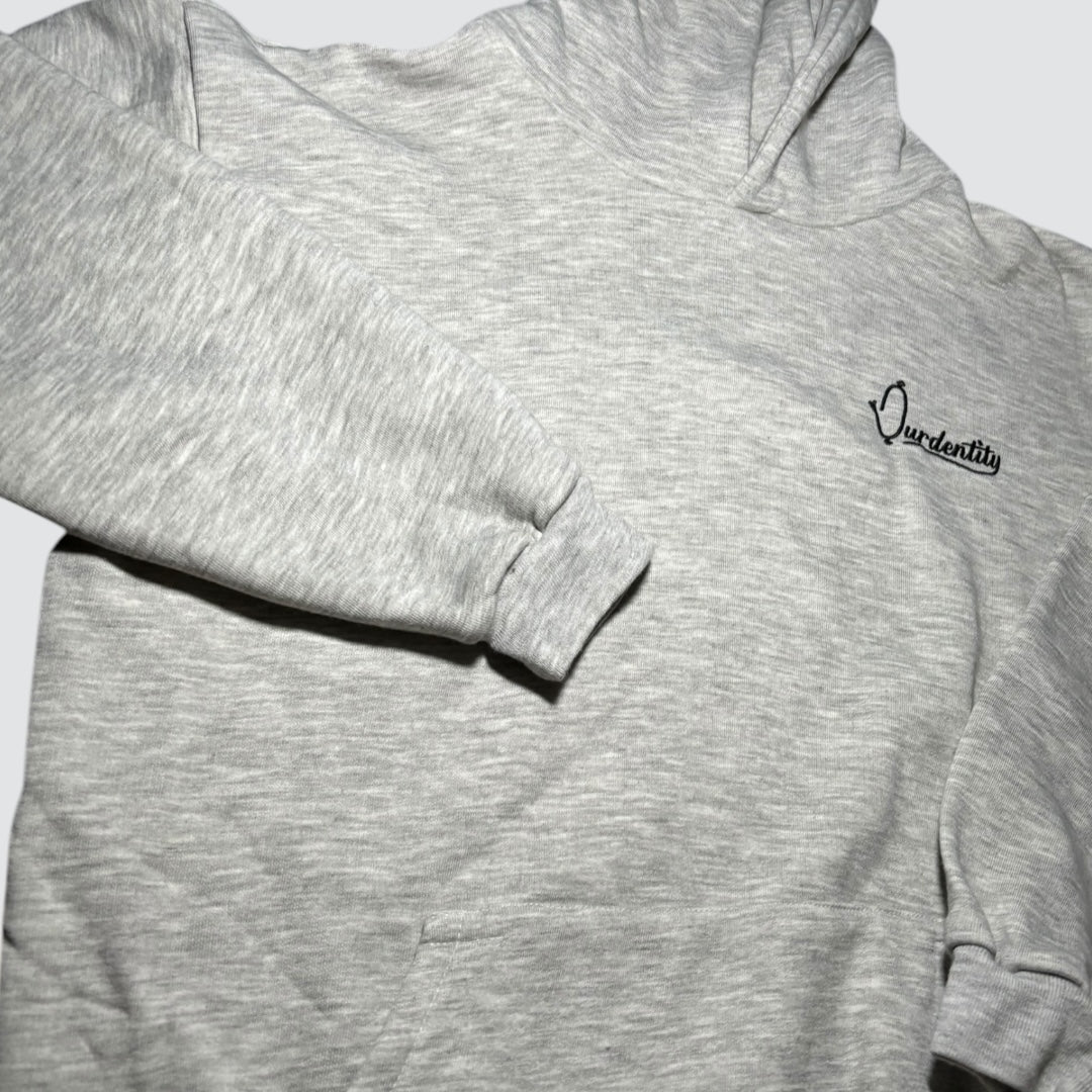 Silver Grey Overhead Hoodie