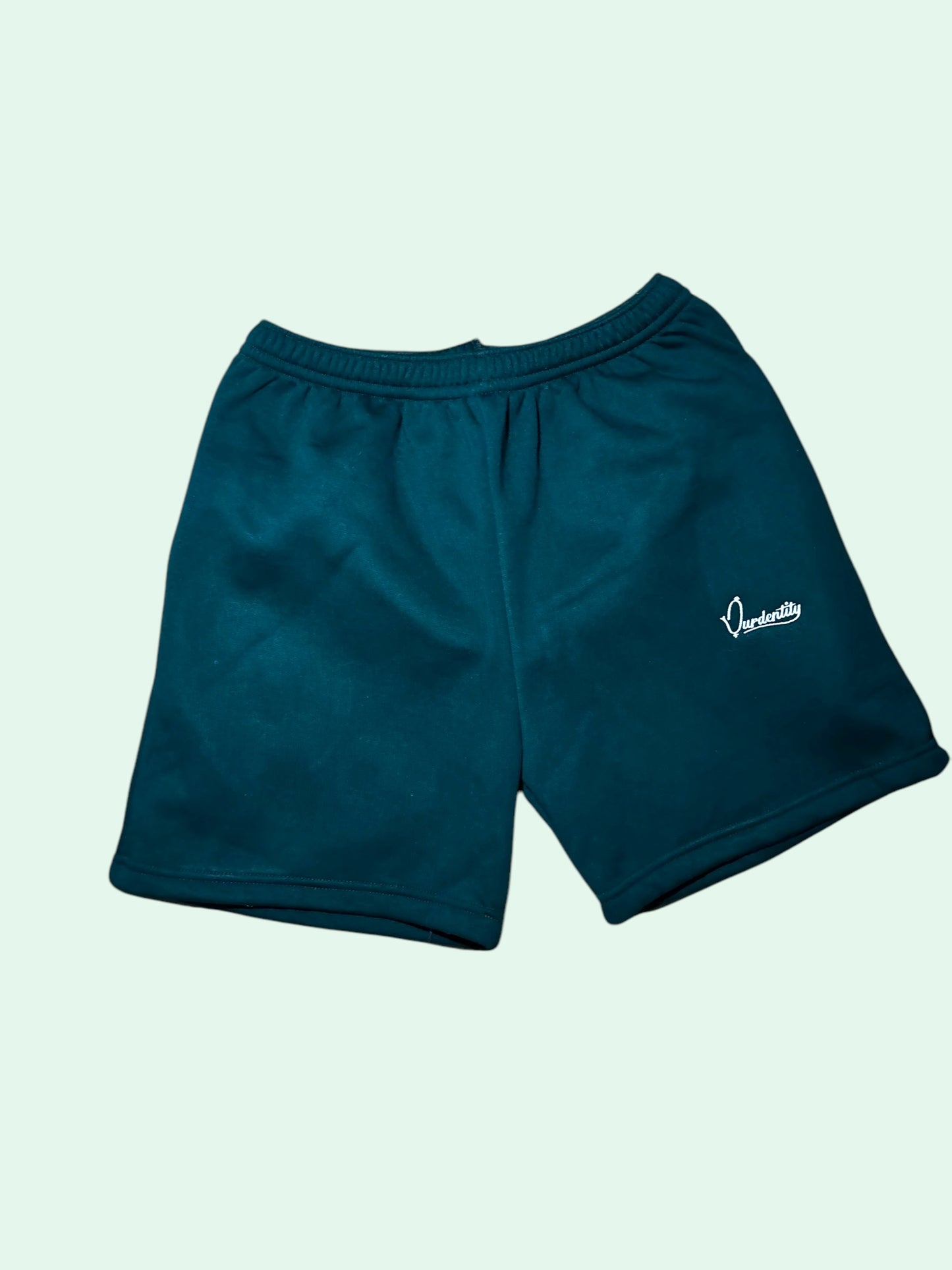 Forest Green Tracksuit Shorts