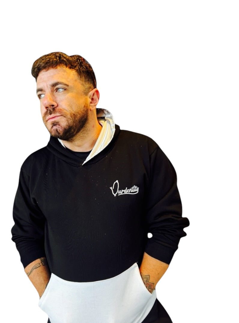 Black and White Signature Tracksuit
