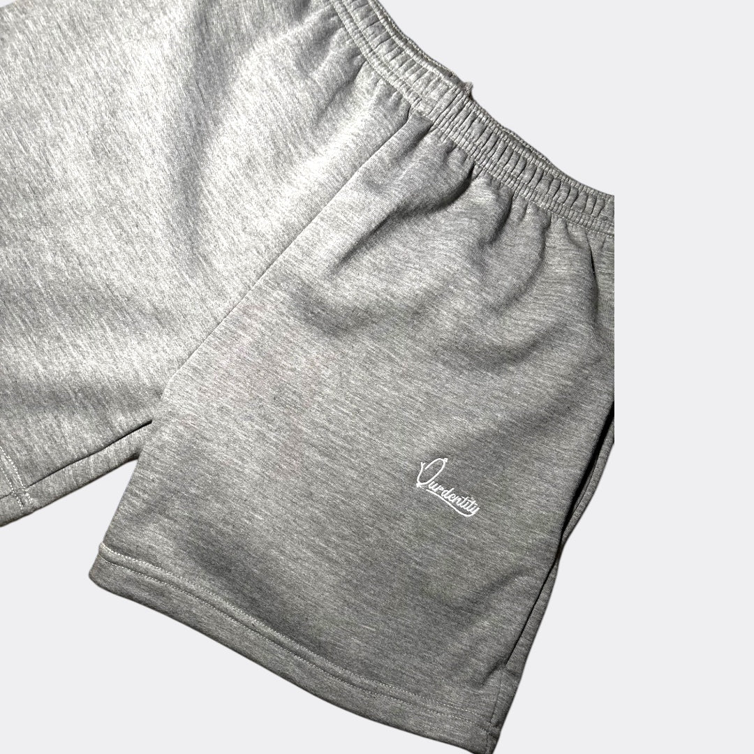 Smoke Grey Tracksuit Shorts