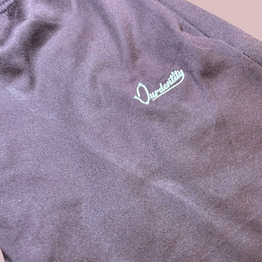 Brown Cuffed Tracksuit Bottoms