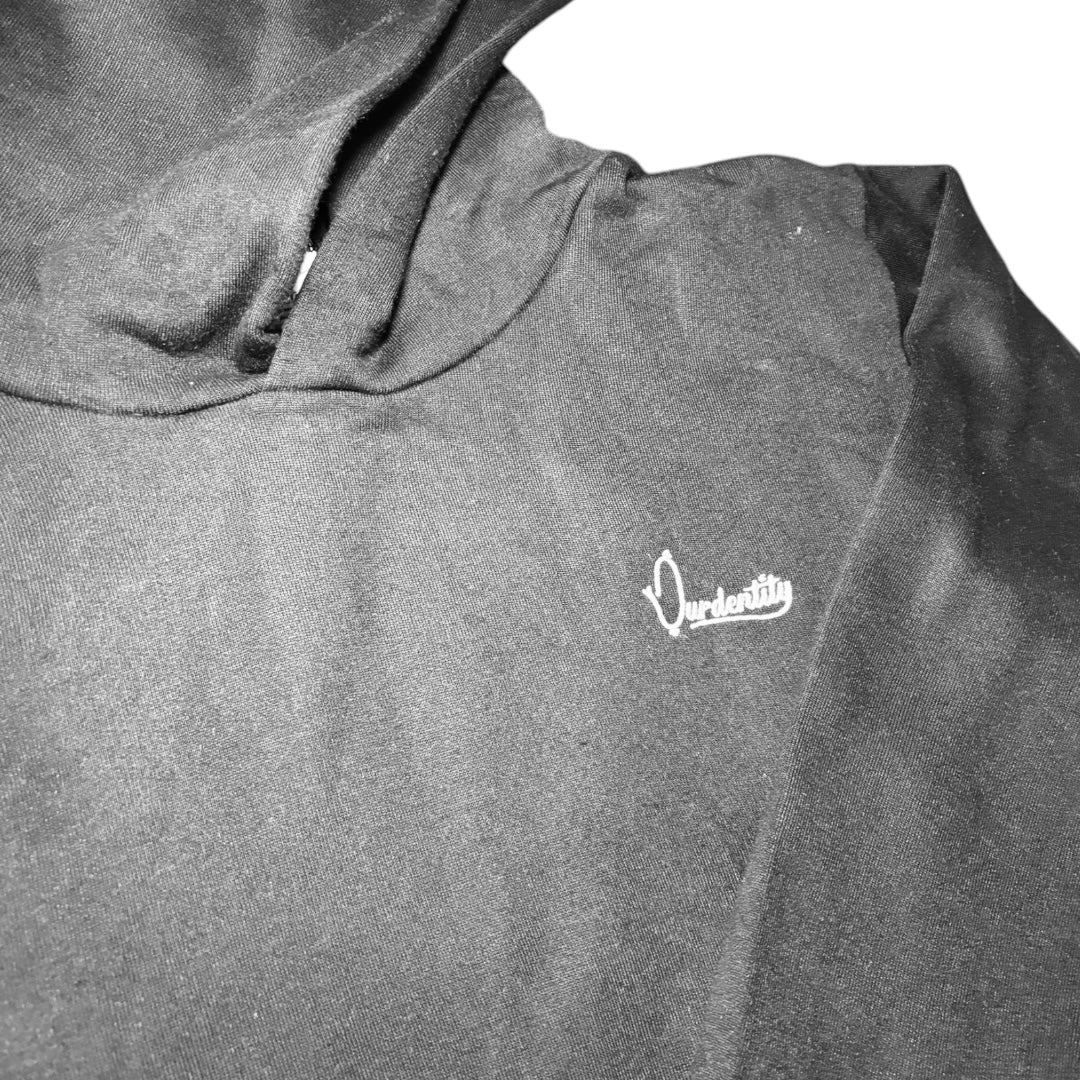 Black Overhead Hoodie