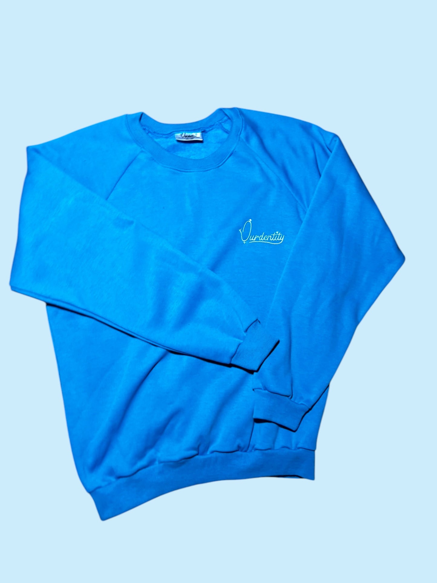 Sky blue Crew Neck Jumper