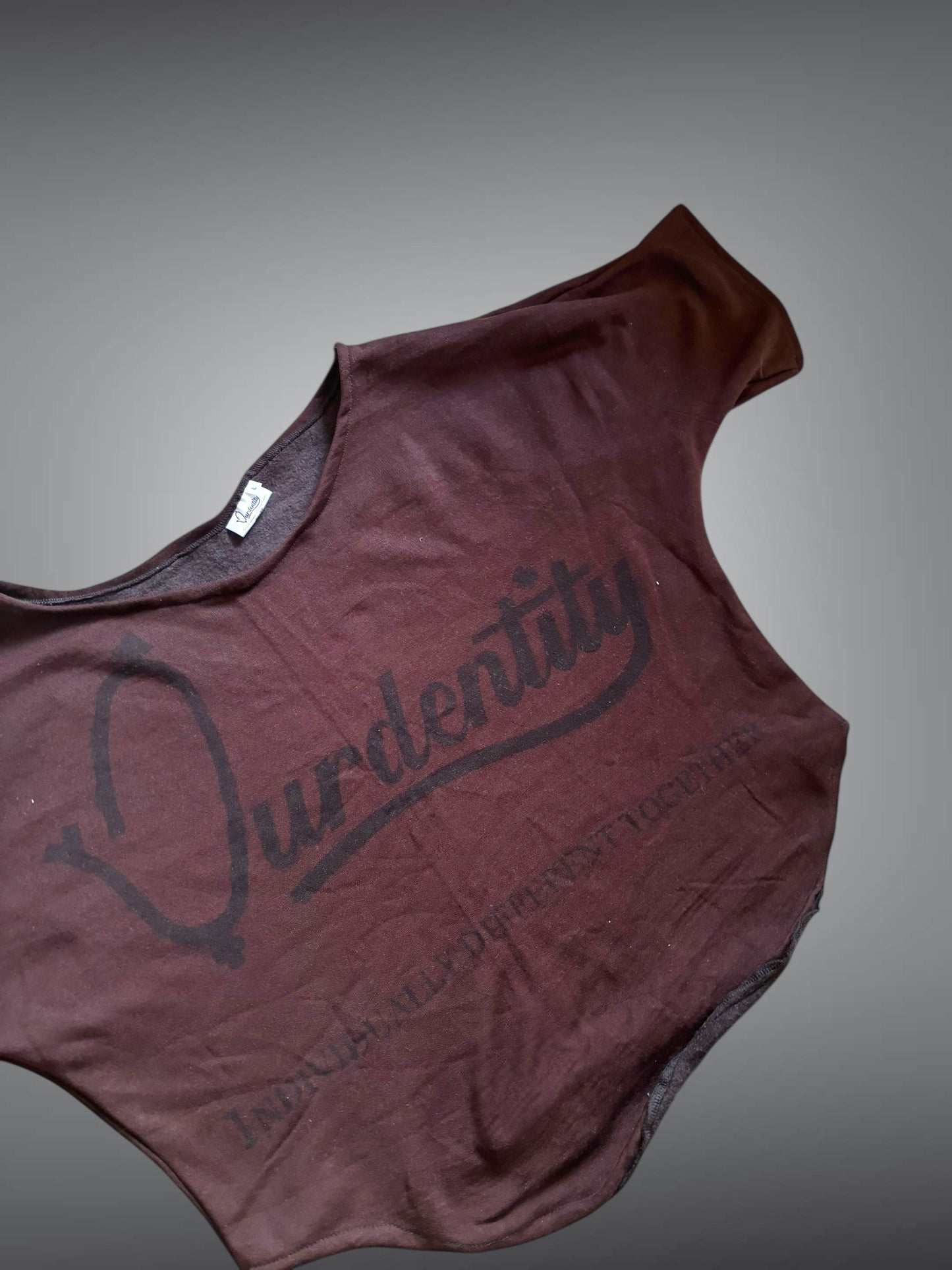 Brown Pump Cover Gym Top