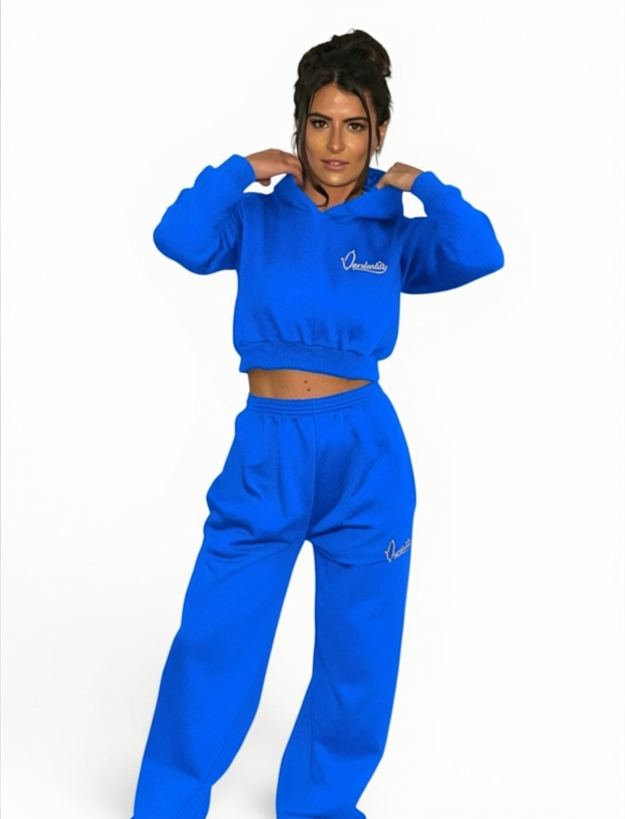 Lagoon Blue Baggy Style Joggers
