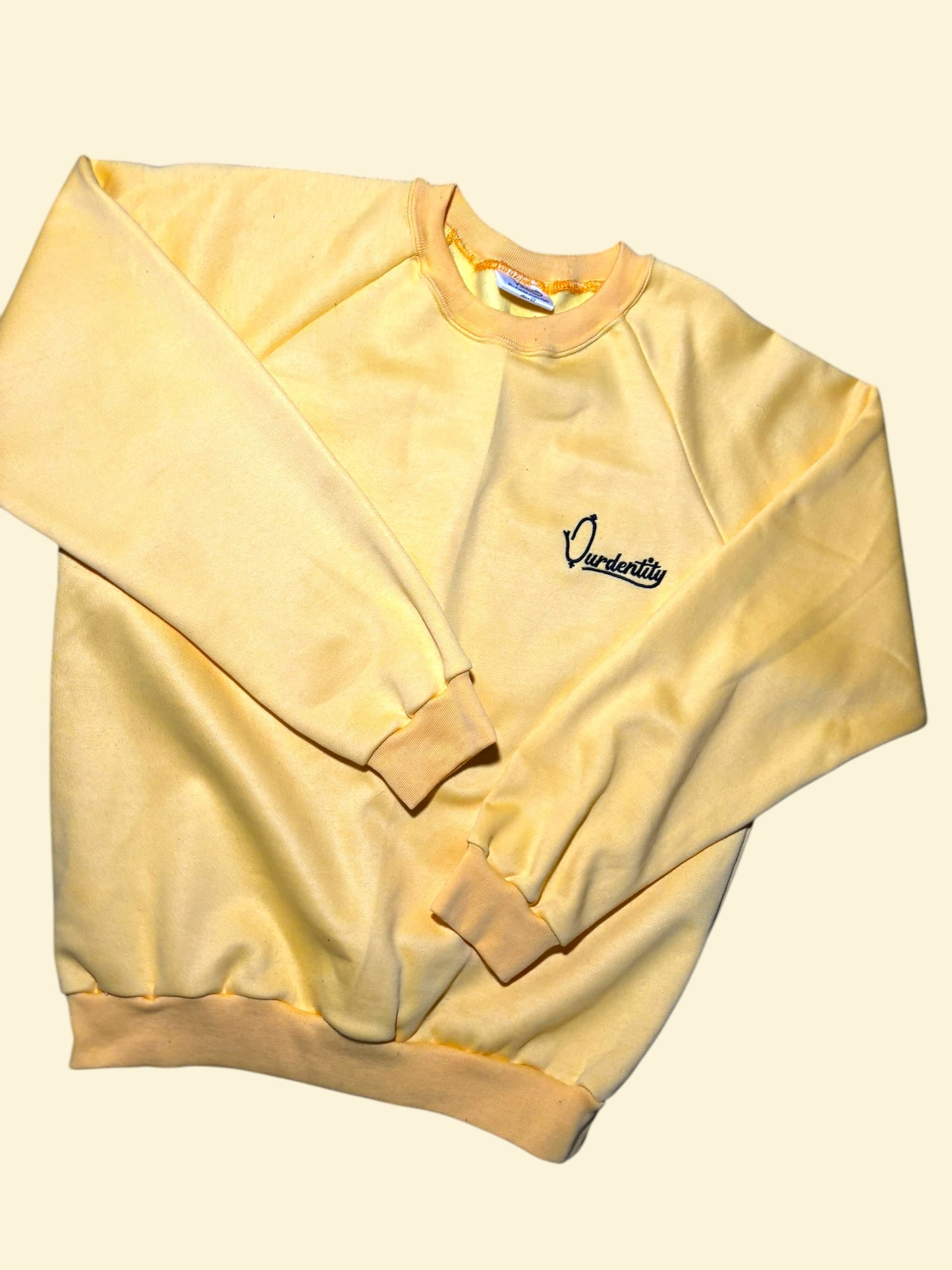 Yellow Crew Neck Jumper