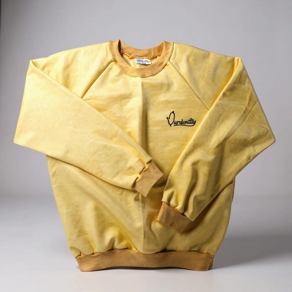 Yellow Crew Neck Jumper