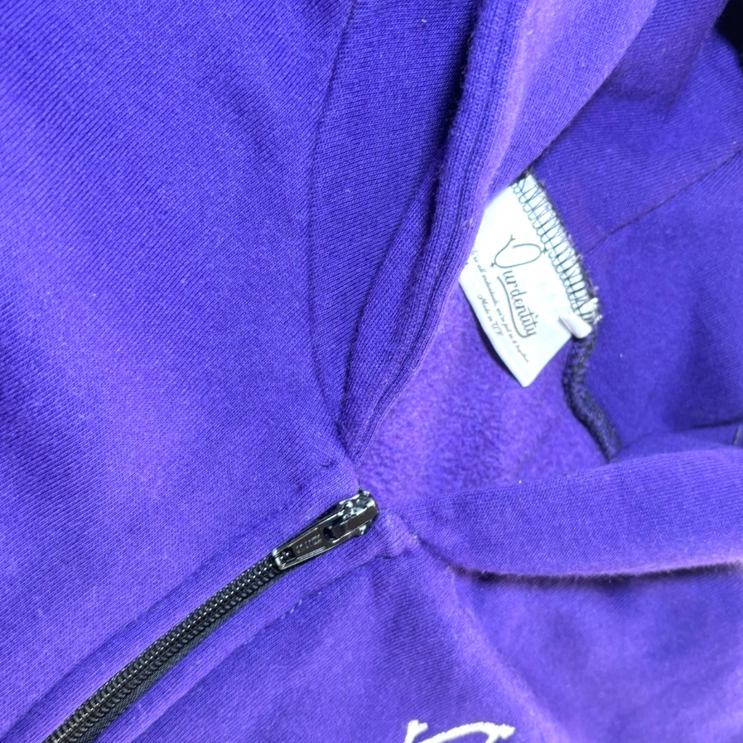 Purple Full Zip Hoodie