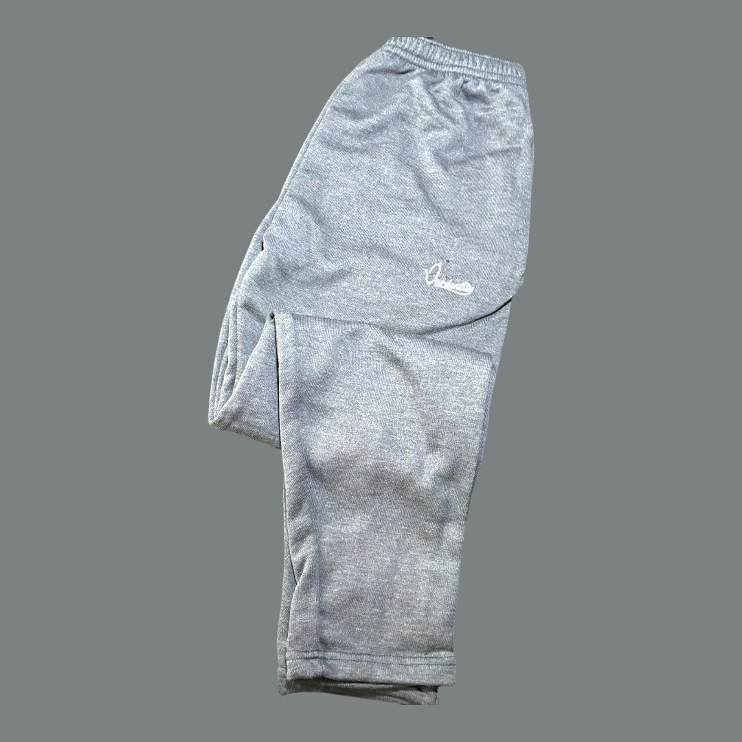 Raven Grey Open Ankle Tracksuit Bottoms