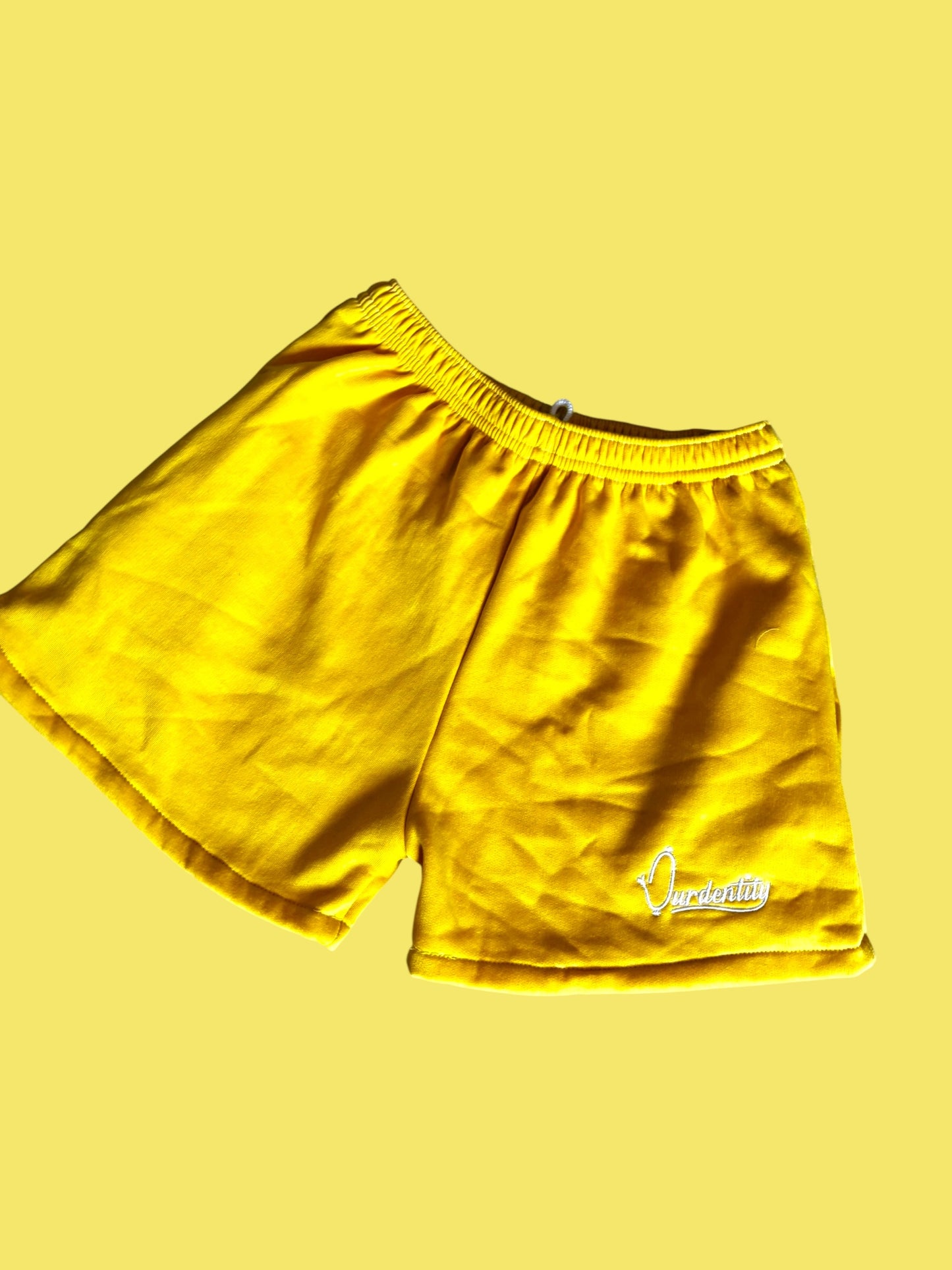 Yellow Lounge Shorts