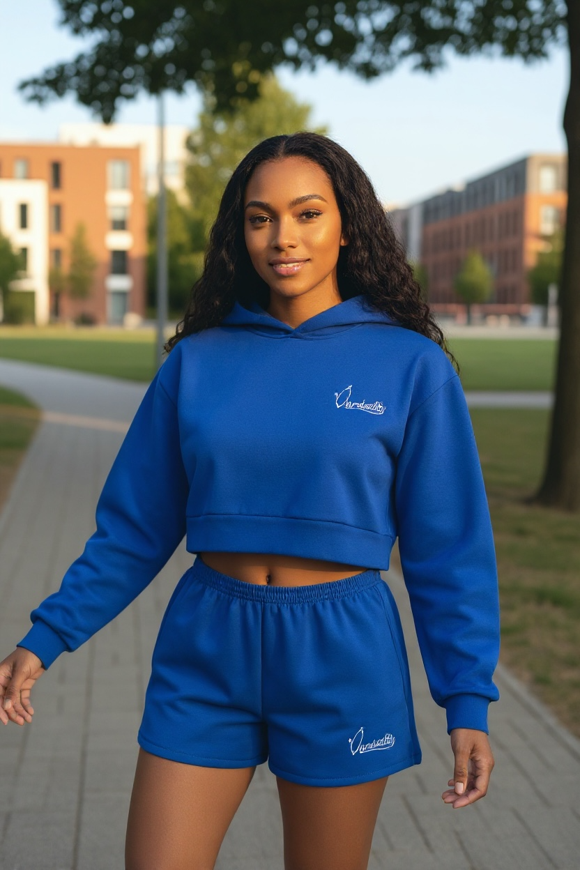 Royal Blue Lounge Shorts