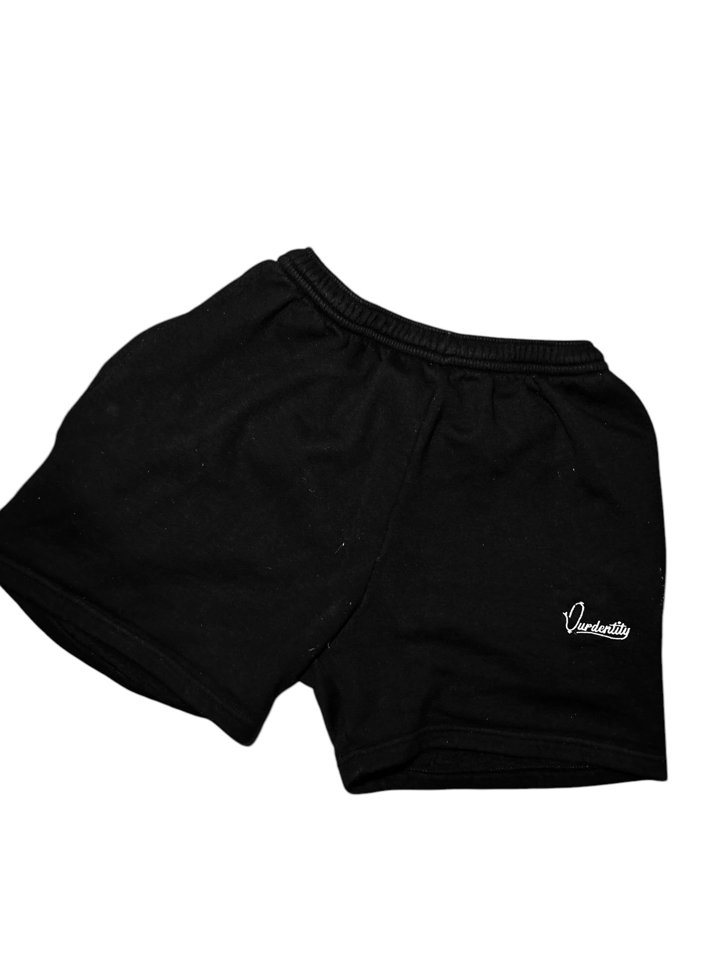 Black Tracksuit Shorts