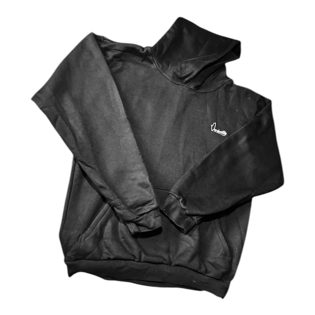Black Overhead Hoodie