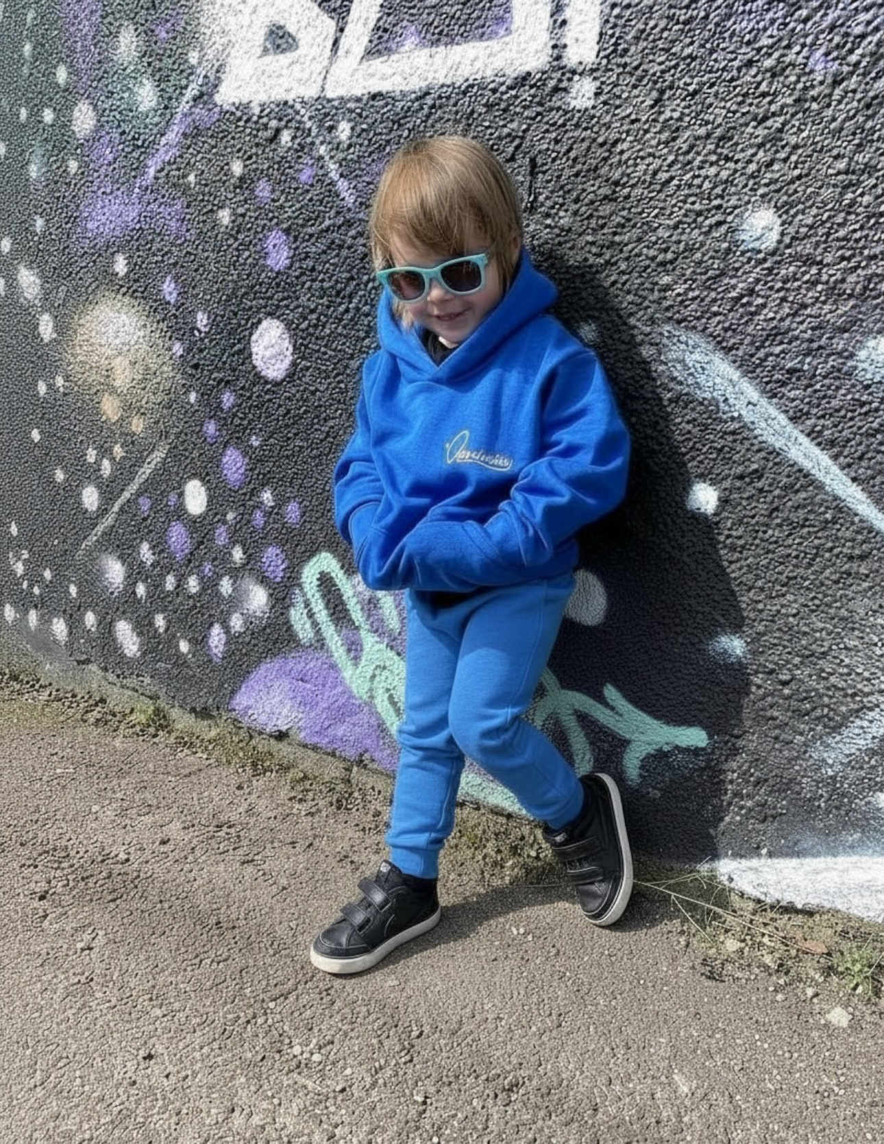 Kids Blue Tracksuit