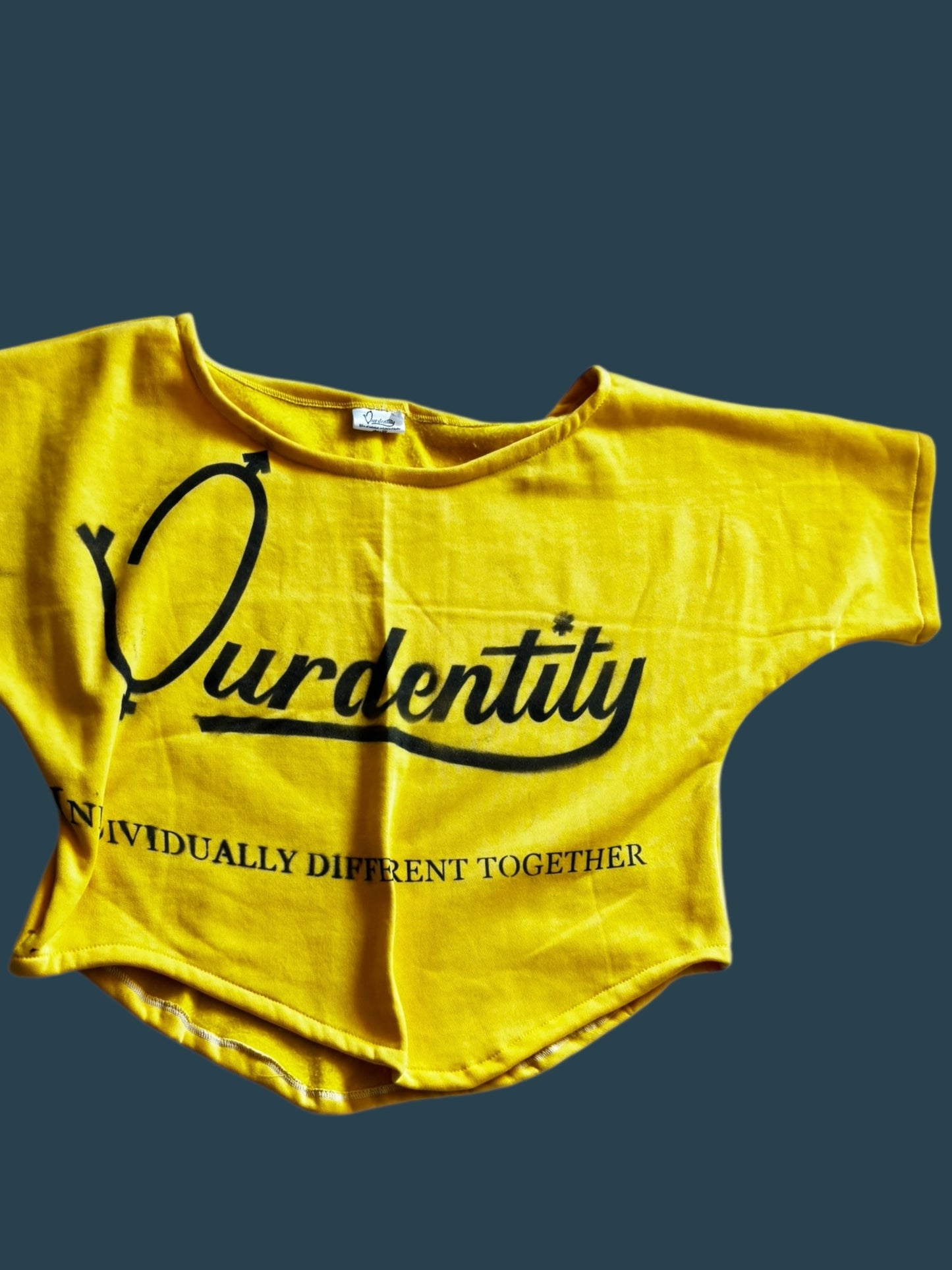 Yellow Pump Cover Gym Top