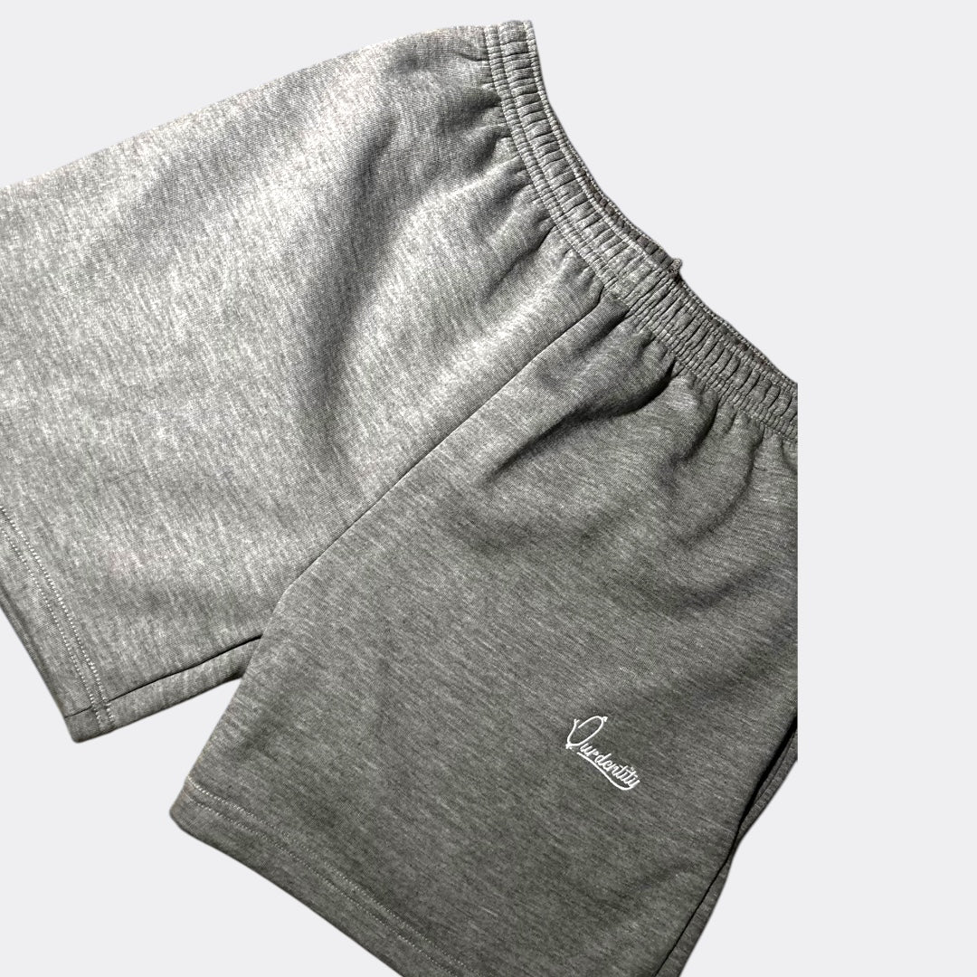 Smoke Grey Tracksuit Shorts