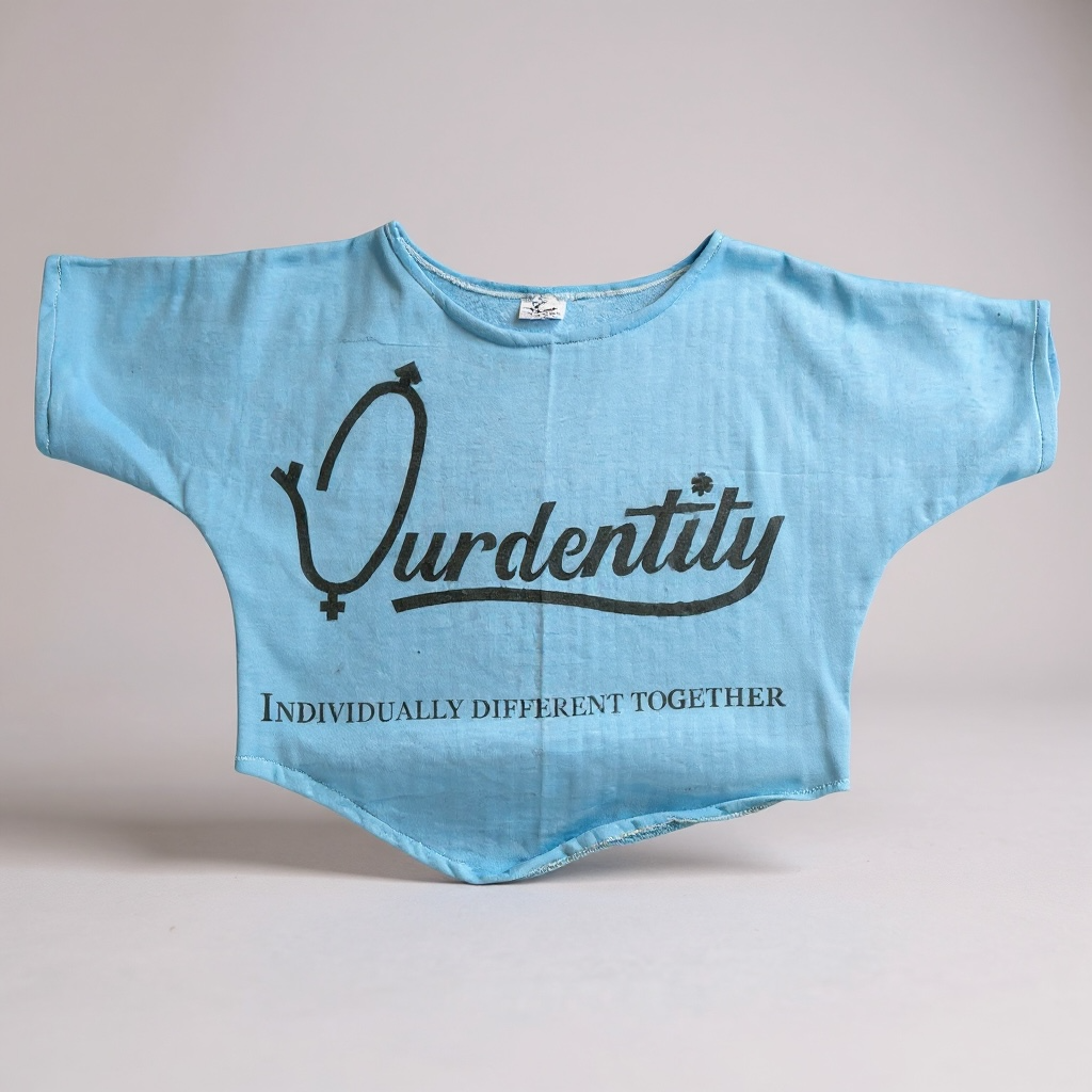 Sky Blue Pump Cover Gym Top