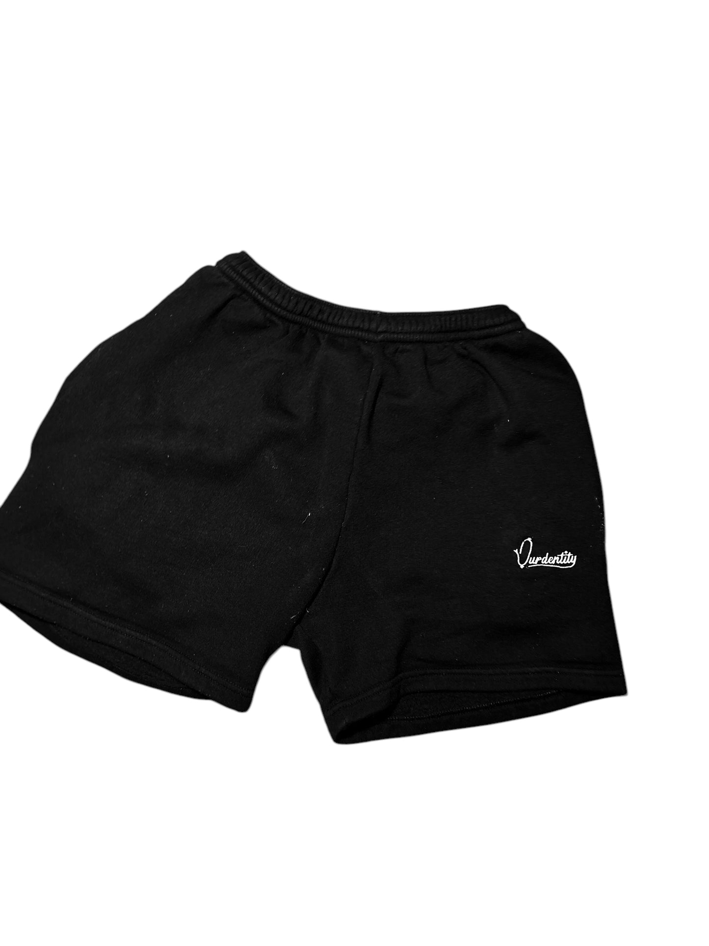 Black Tracksuit Shorts