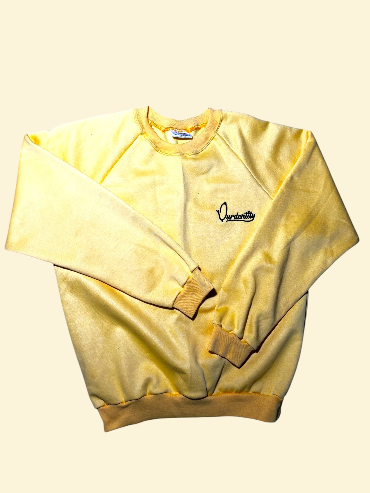Yellow Crew Neck Jumper