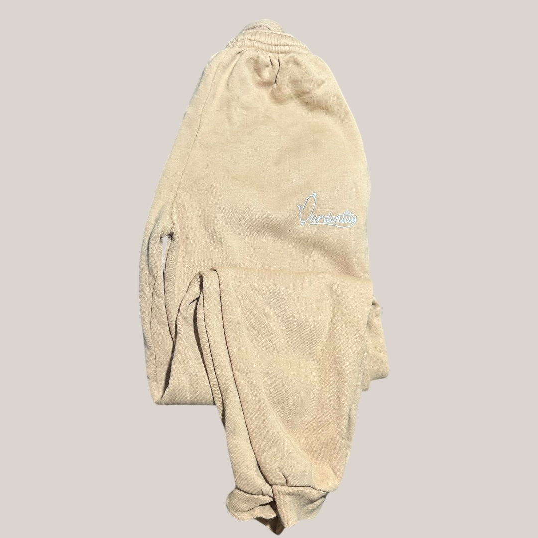 Caramel Cuffed Tracksuit Bottoms