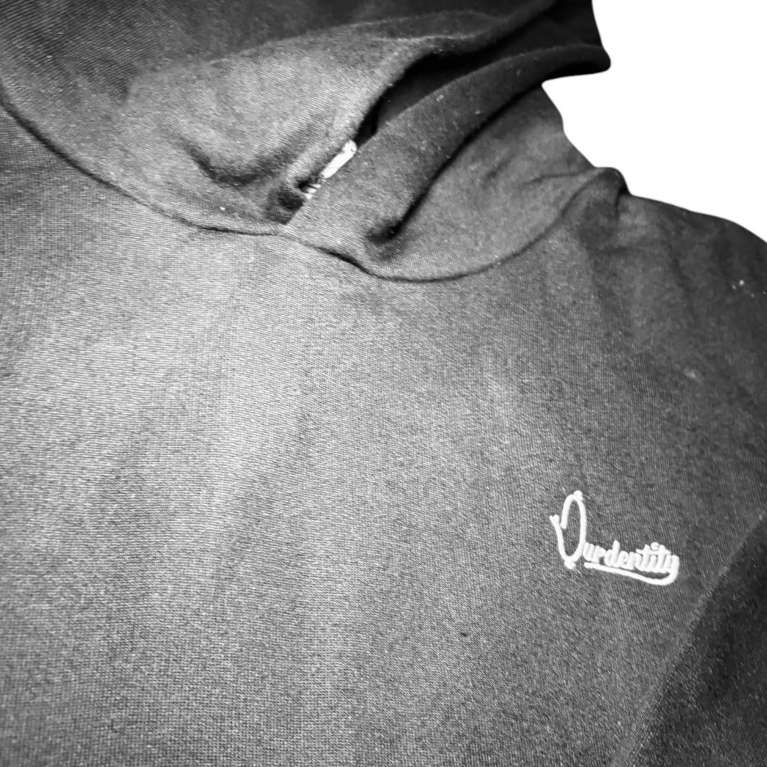 Black Overhead Hoodie