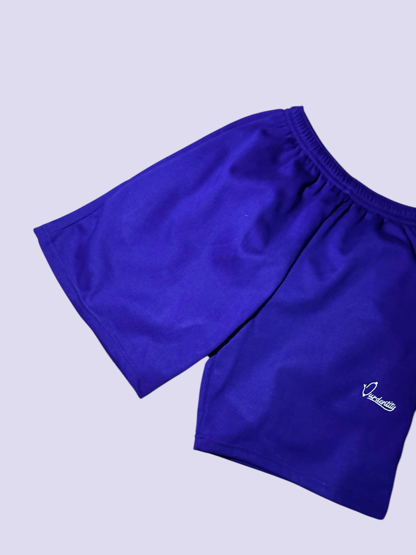 Purple Tracksuit Shorts