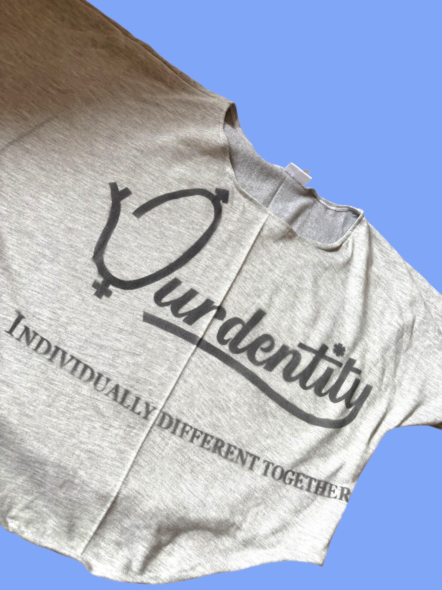 Silver Grey Pump Cover Gym Top