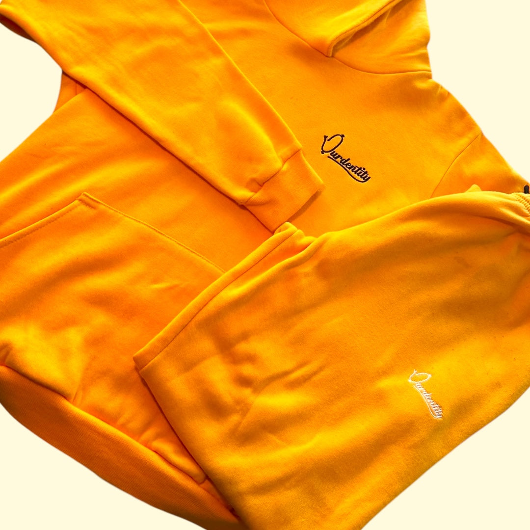 Sunflower Overhead Cuff Bottom Tracksuit