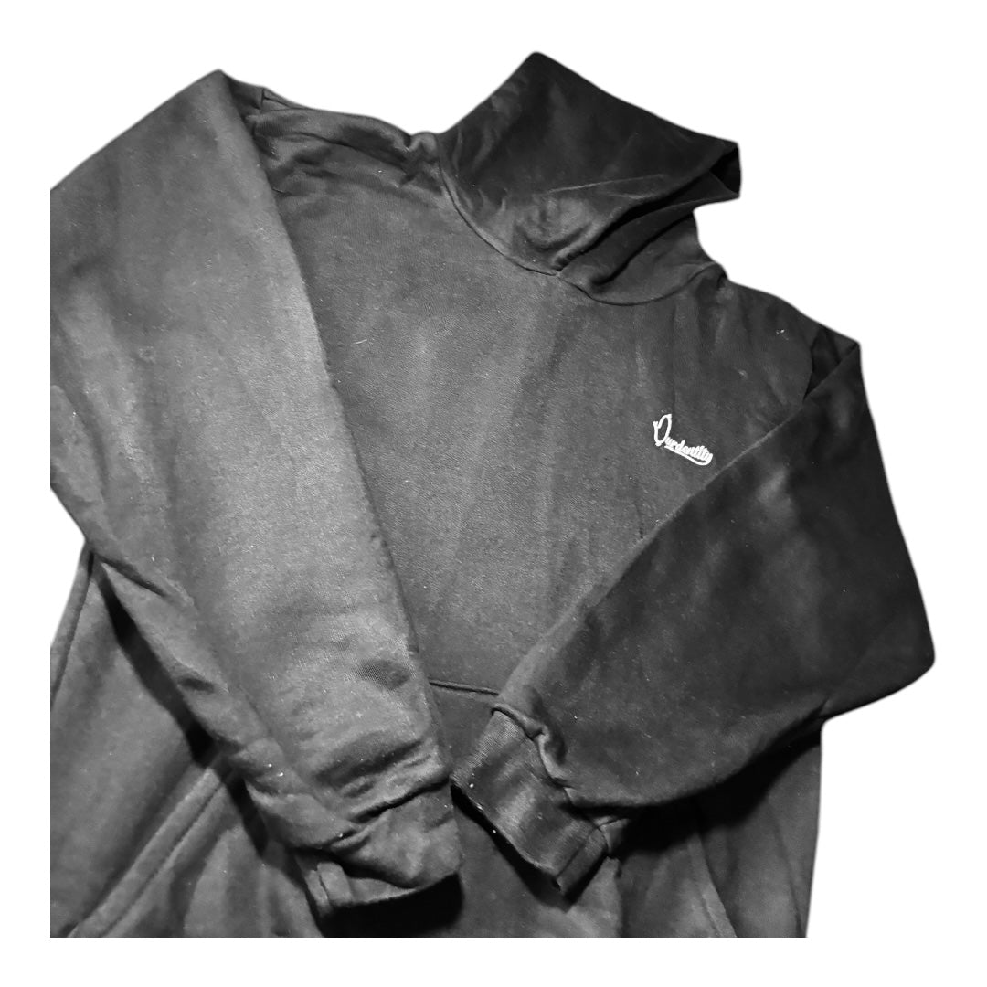Black Overhead Hoodie