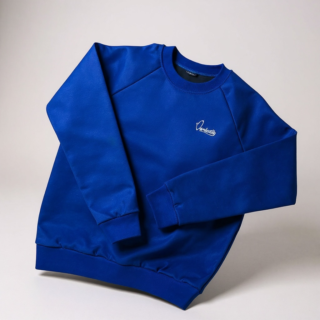 Royal Blue Crew Neck Jumper