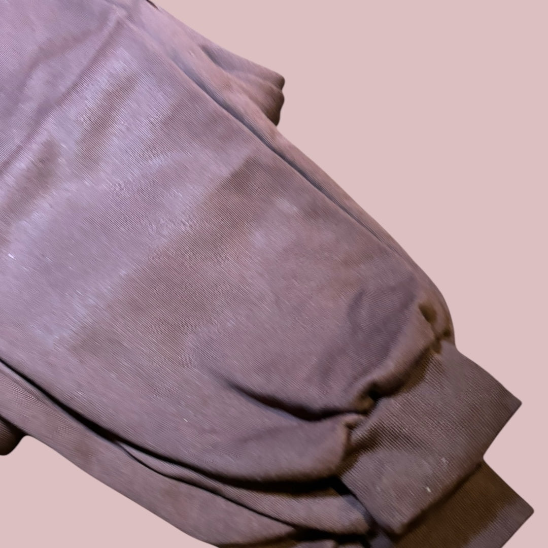 Brown Cuffed Tracksuit Bottoms