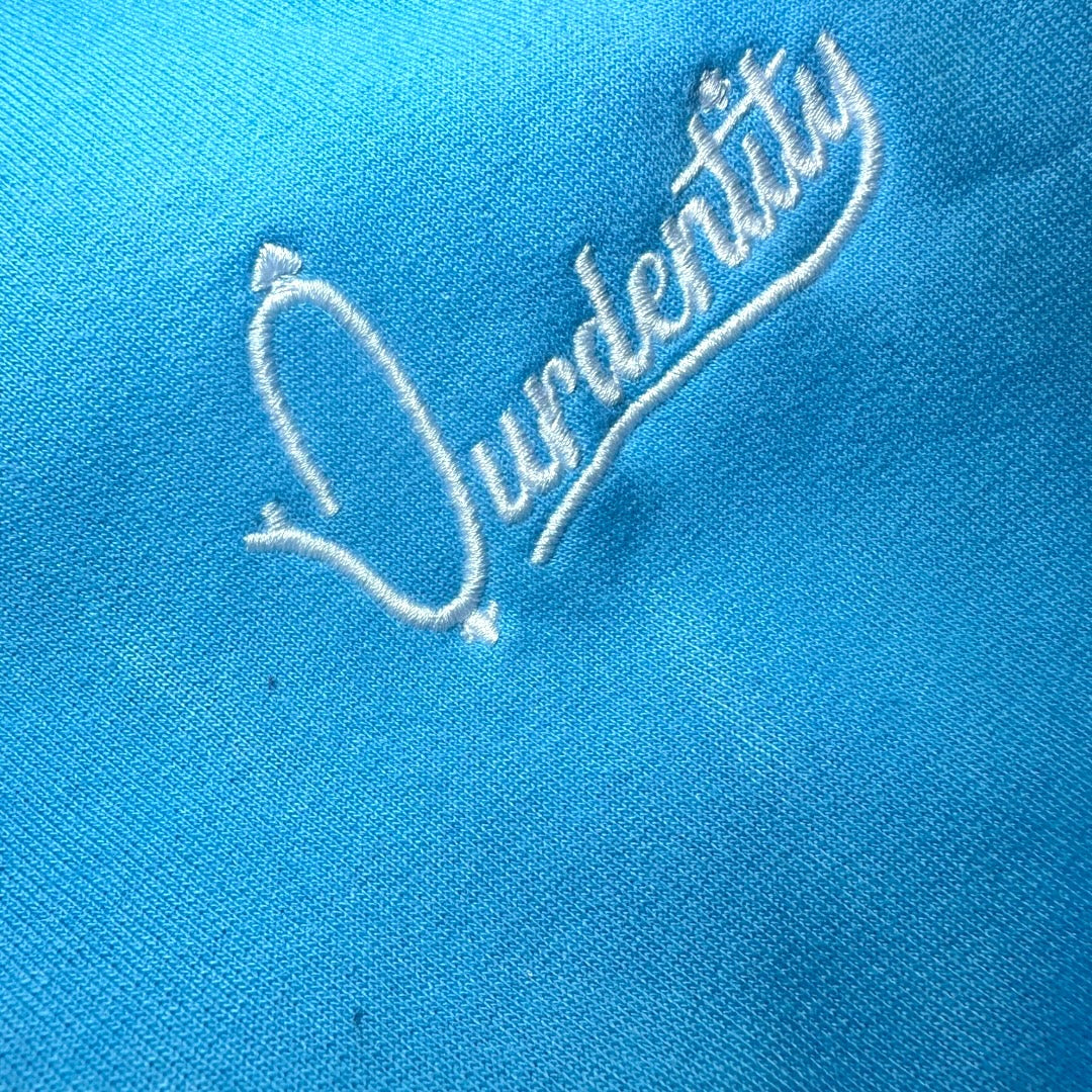 Sky Blue Cuffed Tracksuit Bottoms