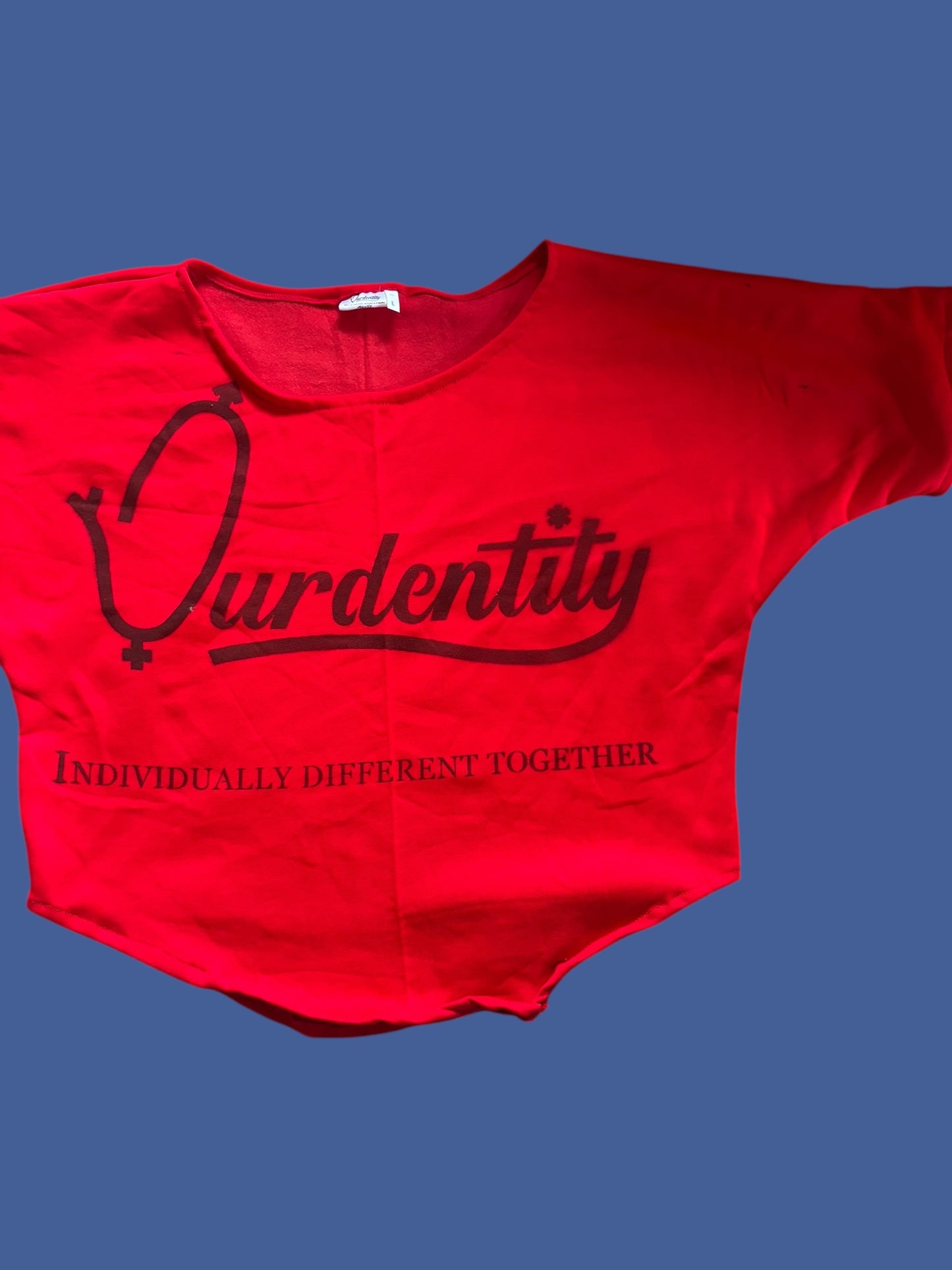 Red Pump Cover Gym Top