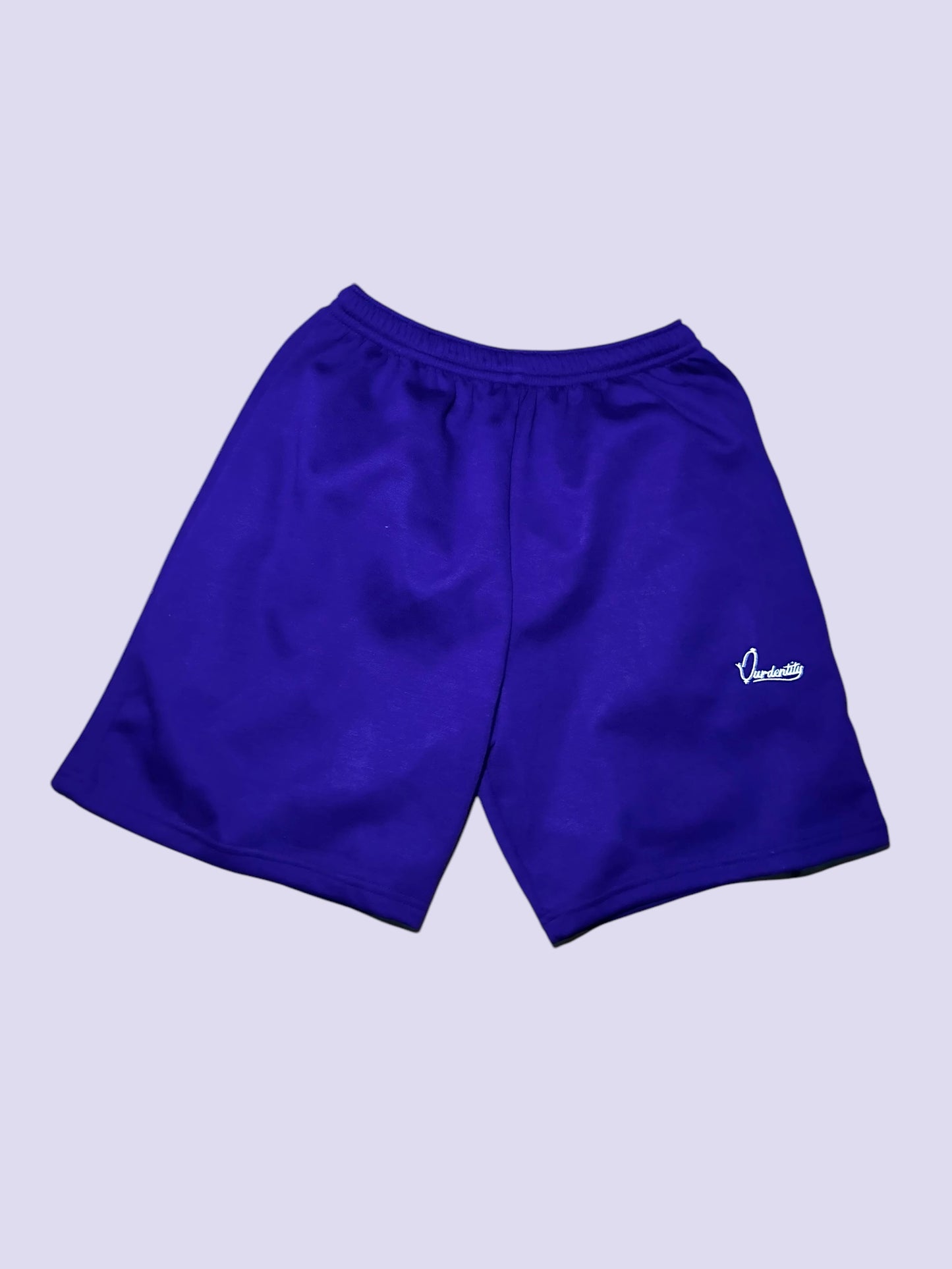 Purple Tracksuit Shorts