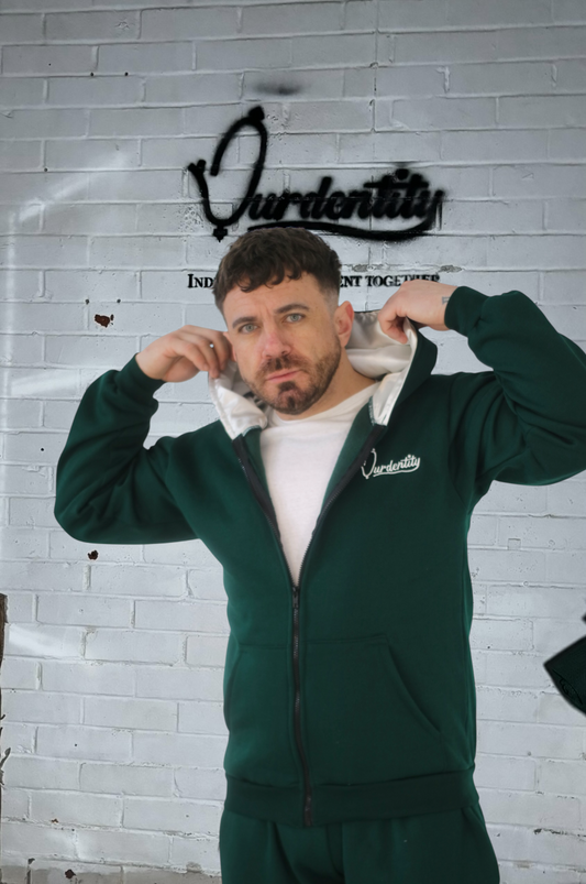 Satin Lined Forest Hoodie