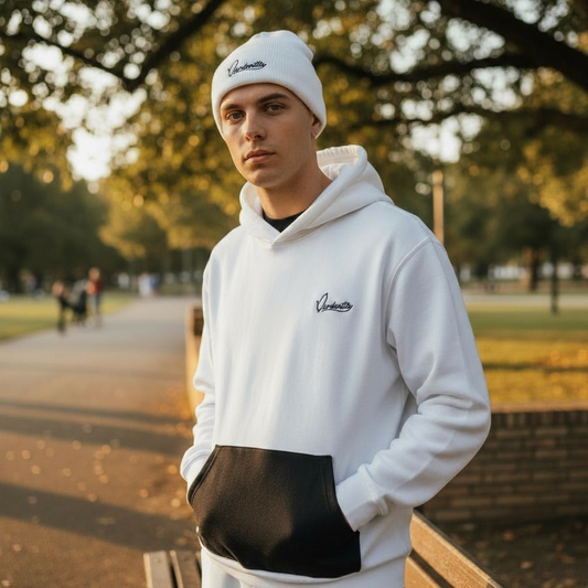 Beanie hat white