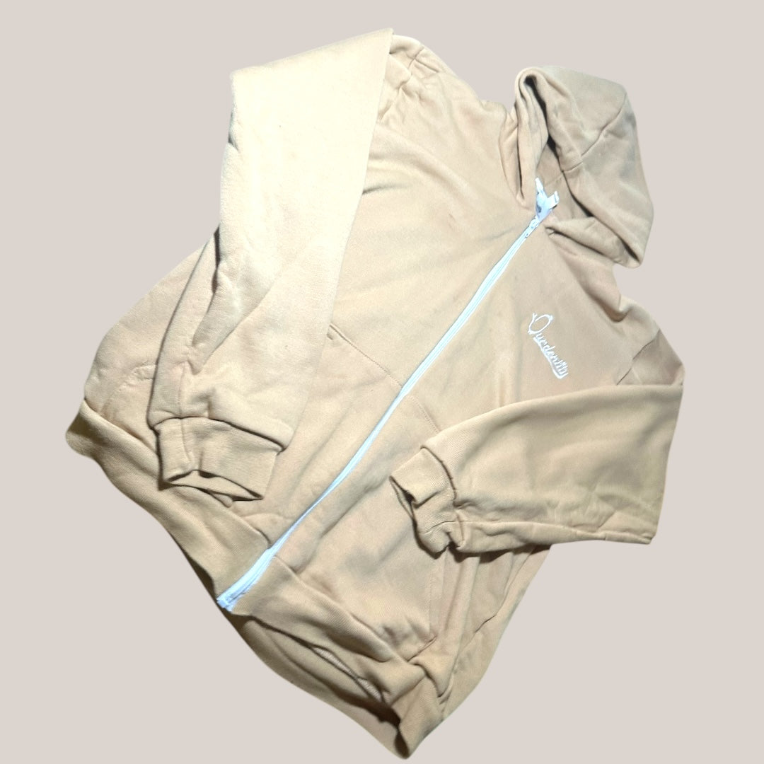 Caramel Full Zip Hoodie