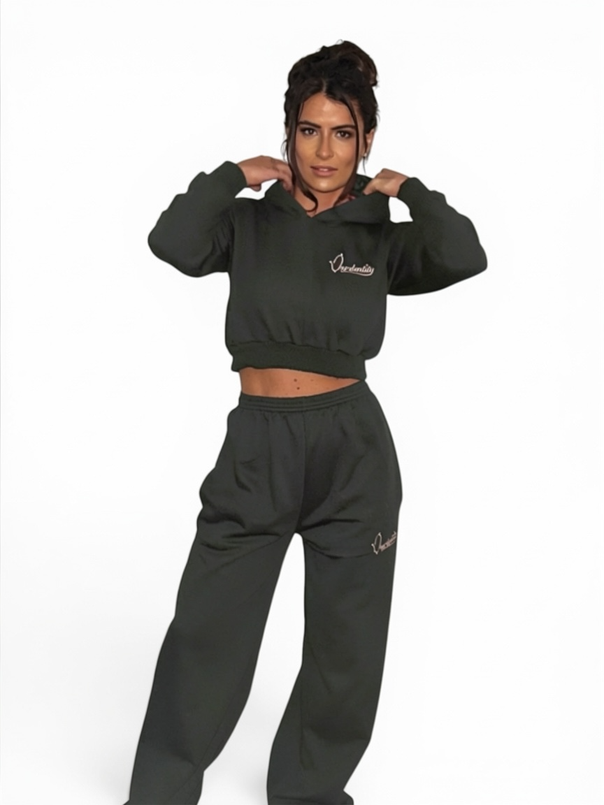 Raven Grey Baggy Style Joggers