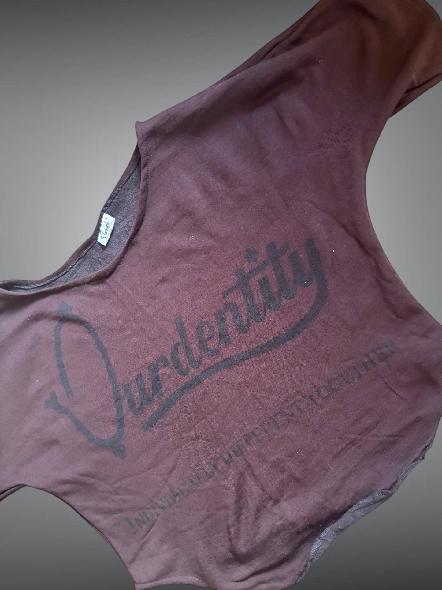 Brown Pump Cover Gym Top