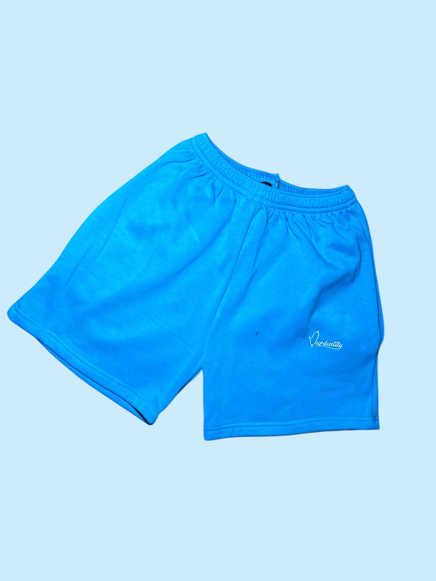 Sky Blue Tracksuit Shorts