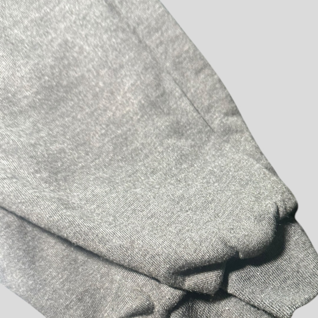 Smoke Grey Cuffed Tracksuit Bottoms