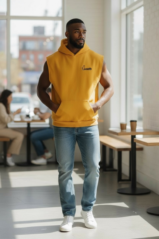 Sunflower Sleeveless Hoodie