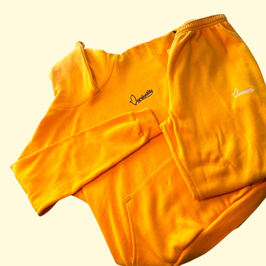 Sunflower Overhead Cuff Bottom Tracksuit