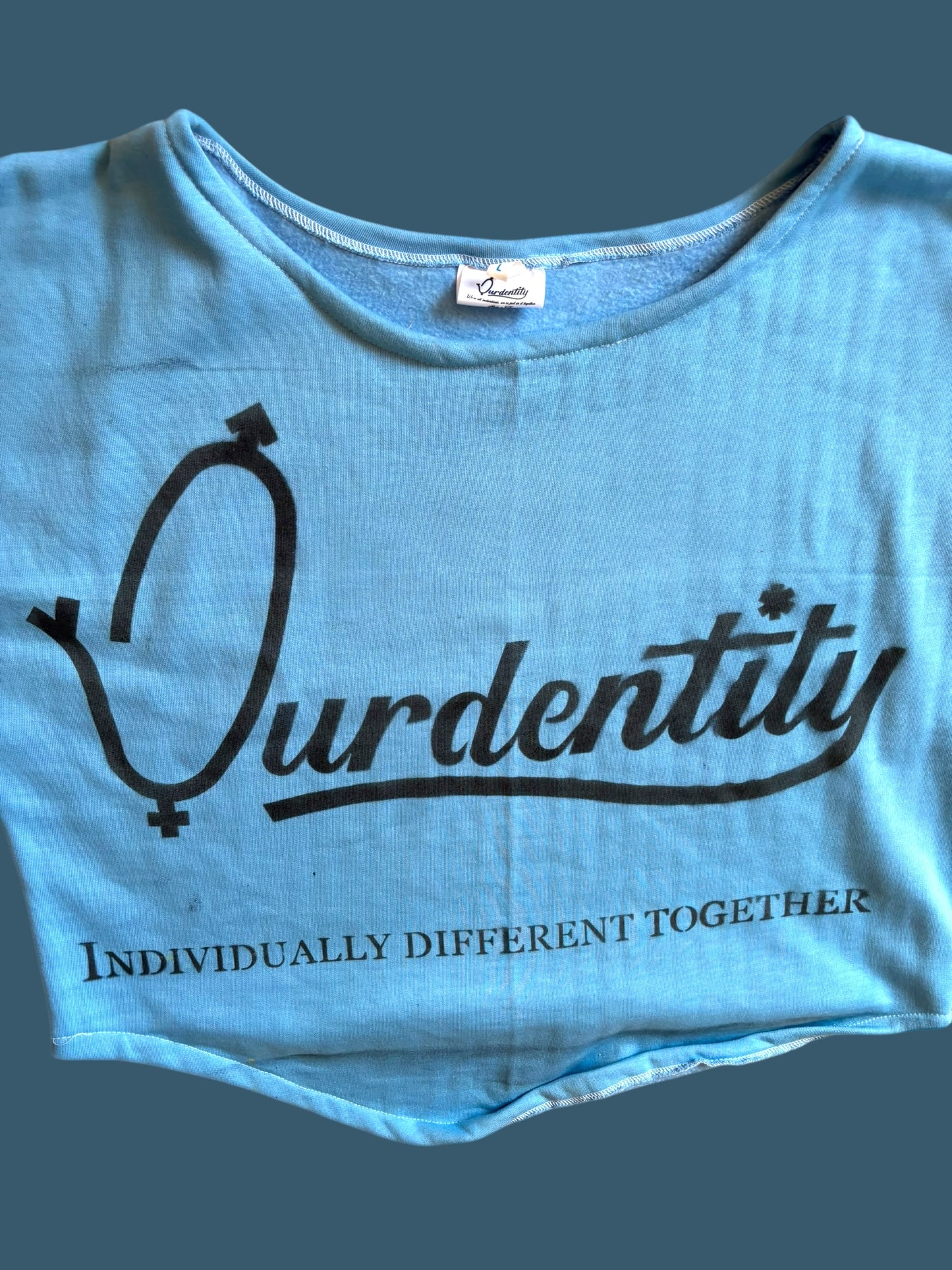 Sky Blue Pump Cover Gym Top