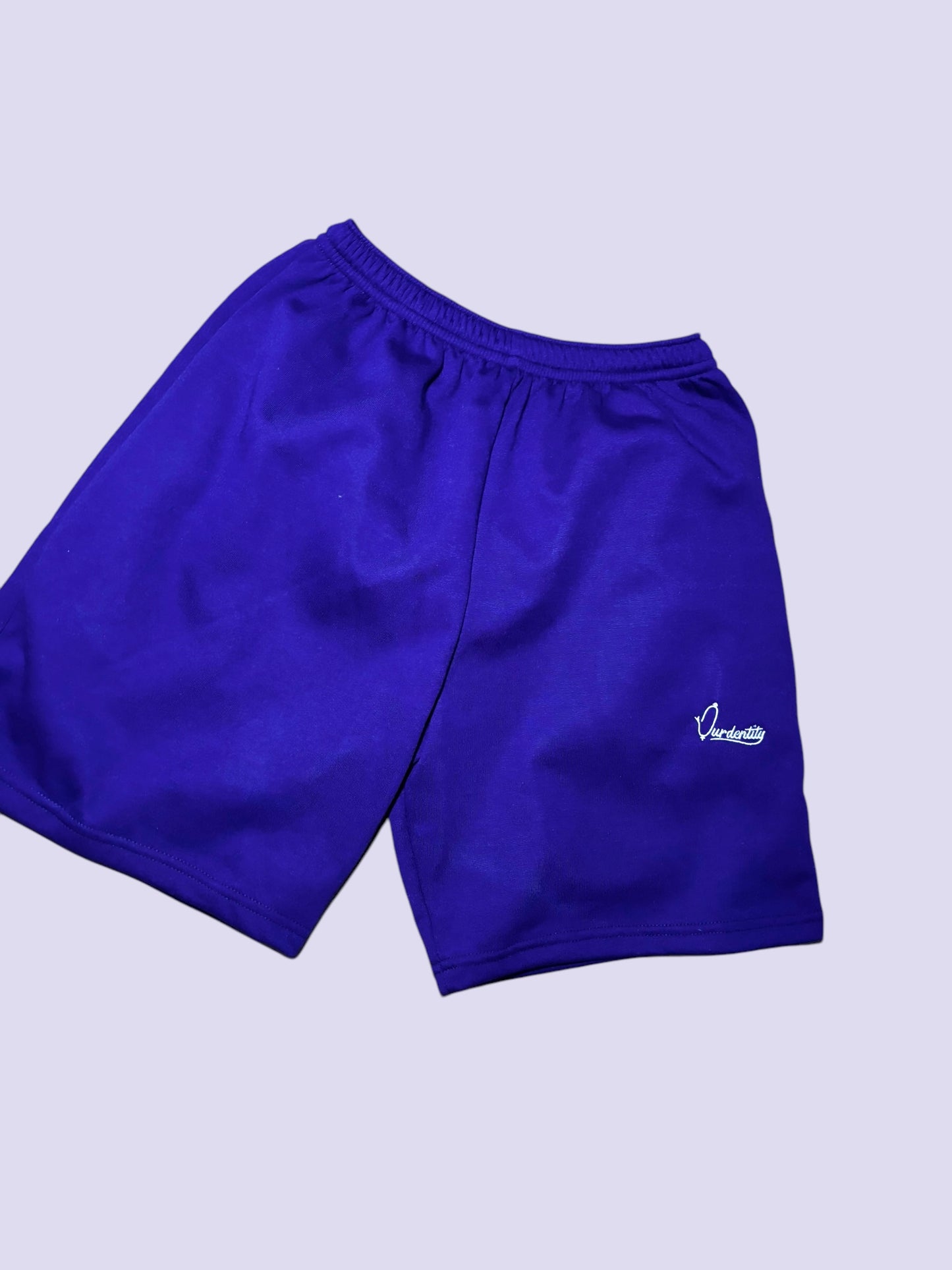Purple Tracksuit Shorts